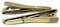 Krawattenklammer für Herren, 5,3 cm, Metall, Krawattennadel, Zubehör für Jubiläen, Hochzeit und Geschäft, Antik-Bronze, 3 Stück