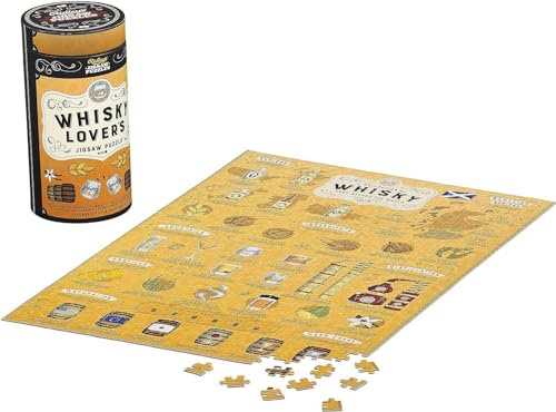 Ridley's Games JIG042 - Whisky-Liebhaber Puzzle, Gelb