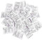 XHXseller 200 stücke Silica Gel Beutel Trockenmittel Beutel-Pack von Silica Gel Stoff Beutel Absorbieren Feuchtigkeit für Lufttrockner Feuchtigkeitsentfernung, Lebensmittelqualität Luftentfeuchter