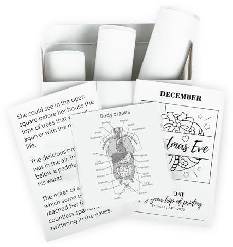 Memoking T02/Q02E/M02L Milchweiß Selbstklebendes Thermopapier - Aufkleberpapier für Journal, Foto, texte, Studiennotizen, Tagebücher und mehr, 10 Jahre Klebrig 50mmx3,5m, Öl-und Wasserfest, 3 Rollen