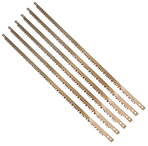 Lot de 6 lames de scie à archet extra longues 76 cm