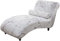 QHDXL Stretch Relaxliege Schonbezug ohne Armlehnen Elastische Chaiselongue Schonbezüge Abdeckung Liegesessel Bezug Sofabezug rutschfest Relaxsessel Bezüge Hellgrau (Color : Color-15)