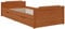 vidaXL Massivholzbett mit Schubladen Bettgestell Bett Holzbett Einzelbett Bettrahmen Schlafzimmerbett Schlafzimmermöbel Honigbraun Kiefer 90x200cm