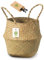 SEED Cesta mimbre + Semillas de Regalo - cubremacetas (Tamaño S)