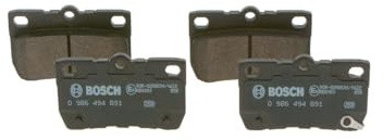 Bosch BP1879 Brake pads - ECE-R90 certified - 1 set of 4 pads