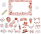 ZOOMPIL Team Bride Lustige Selfie Requisiten, 25pcs Hochzeit Photo Booth Requisiten, Foto Requisiten Hochzeit, JGA Photo Booth Requisiten für HochzeitThemenparty Dekorationen