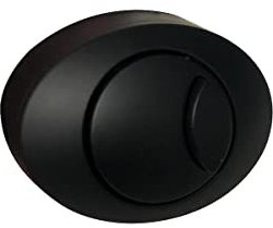 home store Dual Flush Concealed Cistern Button BLACK
