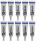 Dirfuny graisse en silicone, 10 pièces graisse robinet en silicone étanche, graisse plombier, empêche les valves et joints toriques coller, lubrification longue durée