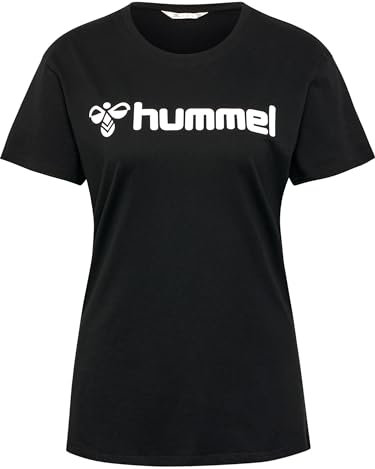 hummel Damen Hmlgo 2.0 Logo S/S Woman T-Shirt, Schwarz, XXL EU