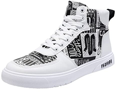 Stivali Estivi Scarpe Uomo estive Bianche Pelle Scarpe Uomo Antinfortunistiche Scarpe da Ginnastica estive Bimba 23 Nero-A 10.99
