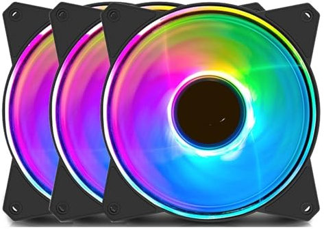 MF120R ARGB triple paquet ventilateur équilibré RGB châssis ventilateur 12 cm ordinateur silencieux