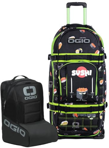 OGIO Rig 9800 Pro Tasche mit Rädern und Kofferraumtasche LE Sushi