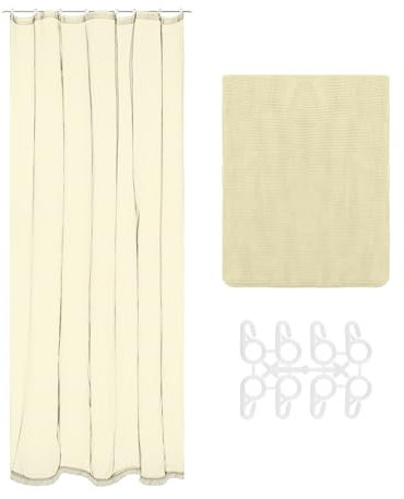 Tenda Zanzariera 150x250 Cm Tinta Unita Con Anelli Inclusi Finestre Porte Zanzariere Insetti Moschiera Anti Mosche Zanzare Insetti Rete Fitta Terrazzi Balcone Giardino - Panna