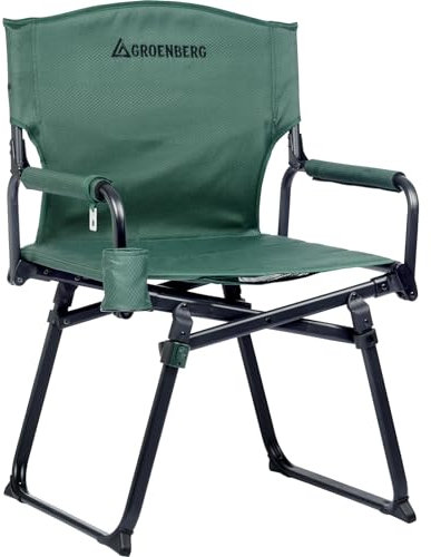 Groenberg Campingstuhl Lagoma Faltbar Camping Faltstuhl Regiestuhl Outdoor 130kg