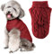 FWLWTWSS Hundepullover, Winter Warmer Hundepullover Kleine Hunde Rollkragen Strickpullover Hunde Pullover Weich Hundekleidung Hundepulli Hund Kleidung für Kleine Mittelgroße Hunde und Katzen Medium