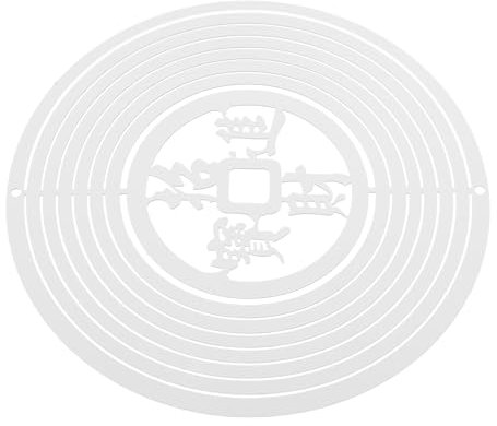 BESPORTBLE Dekorativer Windspinner Aus Für Draußen Einzigartiges Hängendes Gartenornament Balkon-Windspiel -außen-