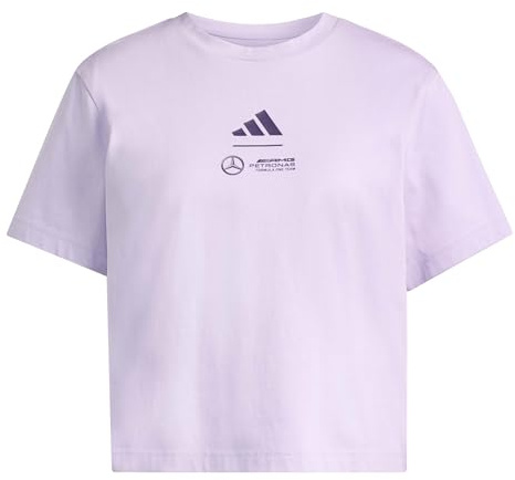 adidas Damen Mercedes - AMG Petronas Formula ONE Team Premium Woven Crop Tee Women