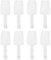 Pelle Alimentaire, 8 Pièces Mini Pelle en Plastique PP Pelle à Grattoir à Glace pour Nourriture Noix Farine Dessert Usage Domestique en Cuisine