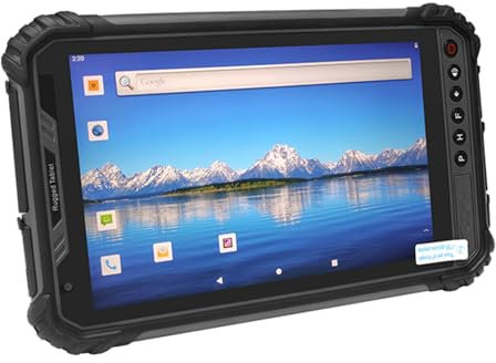 Breloom ST9-A5 Rugged Tablet, 8 inch Andriod 11 Industrial Tablet, Octa-Core CPU 4GB+64GB, IP65 Waterproof, 10000mAh, 4G LTE/BT 4.2/GPS/NFC, 13MP+5MP Camera (4+64GB)