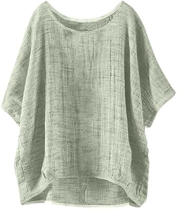 Ofertas de Ultima Hora Camisetas Mujer Escote V Blusas De Algodon Camiseta Gris Verano Blusa Fiesta Verde Lima Color Vino Rockera Ropa Señora Tallas Grandes Camisa con Cremallera Manga Corta