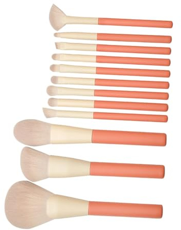 Ipetboom Pinceaux Maquillage Manche Bois Pour Fard à Paupières Et Application Surligneur