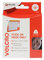 VELCRO® Brand | Stick On Coins | Hook Side only | Double Sided Self Adhesive Sticky Coins Perfect for Room Décor & Home, Office, Garage Use | White | 19mm x 19mm | Pack of 125