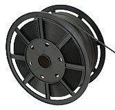 1000 METRE Hand Pallet Strapping Black Coil 12mm - 310kg Brake Strain