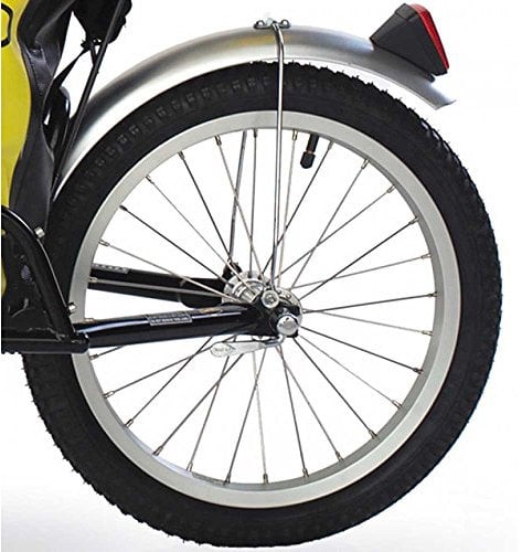 Croozer Unisex – Erwachsene Bob Yak Laufrad, Silber, One Size