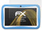 atFoliX Panzerfolie kompatibel mit Padgene 7 Zoll Kinder Tablet Schutzfolie, entspiegelnde und stoßdämpfende FX Folie (2X)