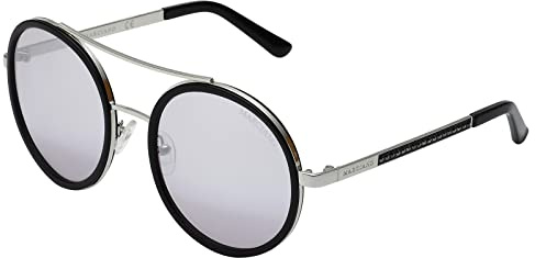 Guess GM0780 5505C Guess by Marciano Sonnenbrille GM0780 05C 55 Rund Sonnenbrille 55, Schwarz