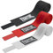 Fightinc. Boxbandagen Pro 3,5m - 350 cm elastisch schwarz rot weiß Weiss Boxen Kickboxen Kampfsport Muay Thai (weiß (100), 350 cm)