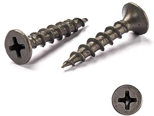 INNONEXXT Haut de gamme Vis à fixation rapide avec filetage grossier | 3,9 x 45 mm 500 pièces | vis pour cloisons sèches, vis universelles, vis placo, placo, vis, vis a bois | Vis cruciformes