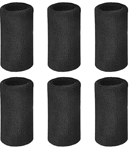 Reccisokz 6 Stück Armband Sportarmband elastisches Baumwollarmband 15 * 8cm