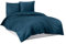 Mixibaby Bettwäsche Bettgarnitur Bettbezug Baumwolle 135x200 155x220 200x200 200x220, Größe:200 x 200 cm, Design Bettwäsche:Teal Uni