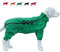 wasserdichte Hundejacke, leichte reflektierende Sicherheits-Hunderegenjacke, Winddichte und schneesichere Hundeweste für kleine, mittelgroße und große Hunde. Green L