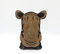 HBSGS Brillenhalter aus Holz, kreativer niedlicher Tier-Brillenhalter, handgefertigt, kreatives Sonnenbrillen-Display für Desktop-Accessoire, Heimbüro-Dekor, Geburtstag（Hund） (Nashorn)