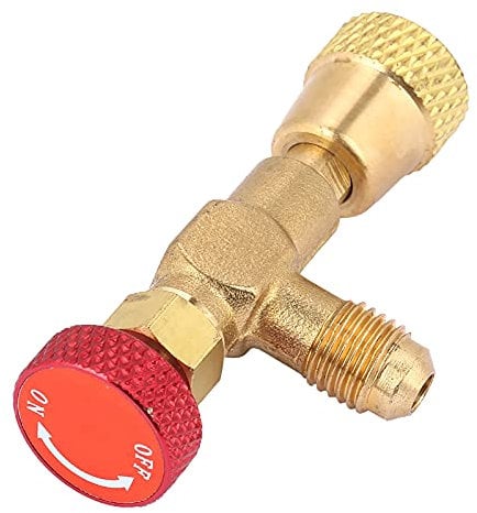 Valvola di Intercettazione di Sicurezza del Condizionatore D'aria R 32 Rubinetto 1 4 Tubi per Gas di Azoto R32 5 16 1 4'' 5 16'' Valvola di Controllo del Flusso in Ottone Valvole