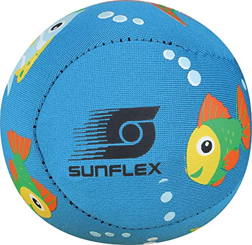 Sunflex® Youngster Seaworld Neopren Softball Small| Kinderball | Kindgerecht mit rutschfestem Grip | weichem Freude beim Werfen & Fangen