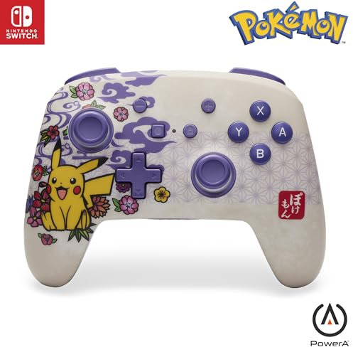 Controller wireless - POWER A - Nintendo Switch - Pikachu Blossom
