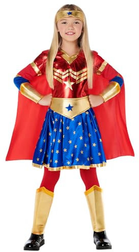Boland 84496 Superheldin Jahre Teenage Superhero Star Costume (14-16 Years), Multicoloured