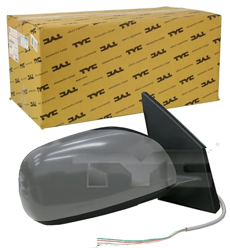 TYC Außenspiegel 336-0064 links, elektrisch abklappbar | Kompatibel mit: TOYOTA RAV 4 III