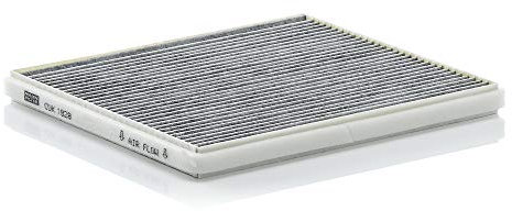 MANN-FILTER CUK 1828 Filtro aria cabina - Filtro Antipolline con Carbonio attivato - per Autovetture + veicoli commeriali