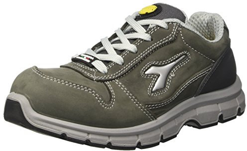 Utility Diadora Run Low S3 Scarpe da lavoro, Unisex adulto, SRC, Grigio (Grigio Castello), 41 EU (7.5 UK)