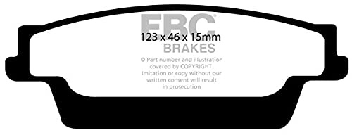 EBC Brakes DP1693 Blackstuff Brake Pads