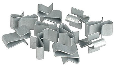 CE Smith Trailer 16867A Trailer Frame Wire Clips (10), 3/8- Replacement Parts and Accessories for Your Ski Boat, Fishing Boat or Sailboat Trailer,Silver