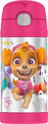 Thermos F4015PPG6 F4018PPG6 Bouteille en acier inoxydable 355 ml Rose Paw Patrol