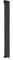 Milano Aruba 600W Black Vertical Single Oval Panel Electric Radiator - 1780mm x 236mm
