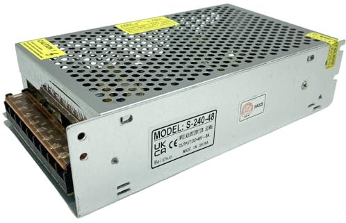 Lianshi 48V 5A 240W Alimentatore universale di commutazione Cortocircuito cortocircuito e sovraccarico AC100-260V DC48V 5A 240W