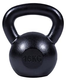 GORILLA SPORTS® Kettlebell 2–32 kg aus Gusseisen, einzeln oder als Set | Bodenschonend in Schwarz oder Silber, mit flachem Standboden und griffiger Struktur; Schwunghantel, Kugelgewicht, Rundgewicht