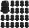 HSEAMALL 20PCS Plastic PG7 Cable Glands, 3.5-6.5mm Waterproof Cable Connectors Adjustable Cable Glands Joints